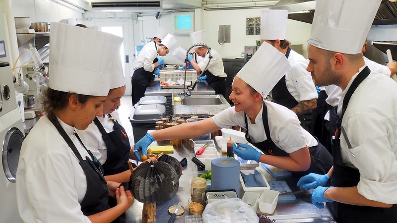 A behind the scenes look from the kitchen staff hard at work at Celler de Can Roca in Girona